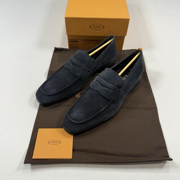 Tod’s MOCASSINO GOMMA LEGGERA Loafer Size 7.5UK/9US New Receipt & Box MSRP $895